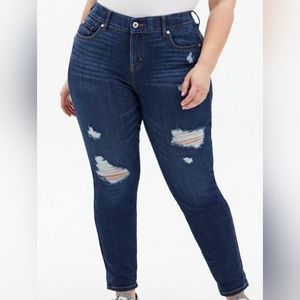 Torrid Bombshell Straight Leg Jeans Size 10